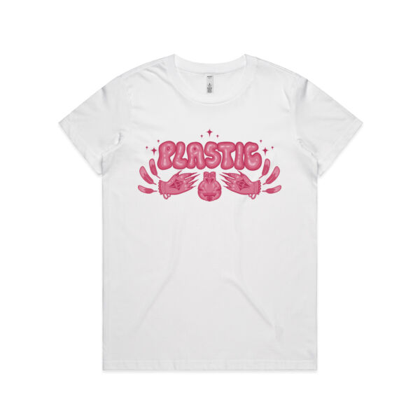 PLASTIC MĀORI - AS Colour Womens Basic Tee Thumbnail
